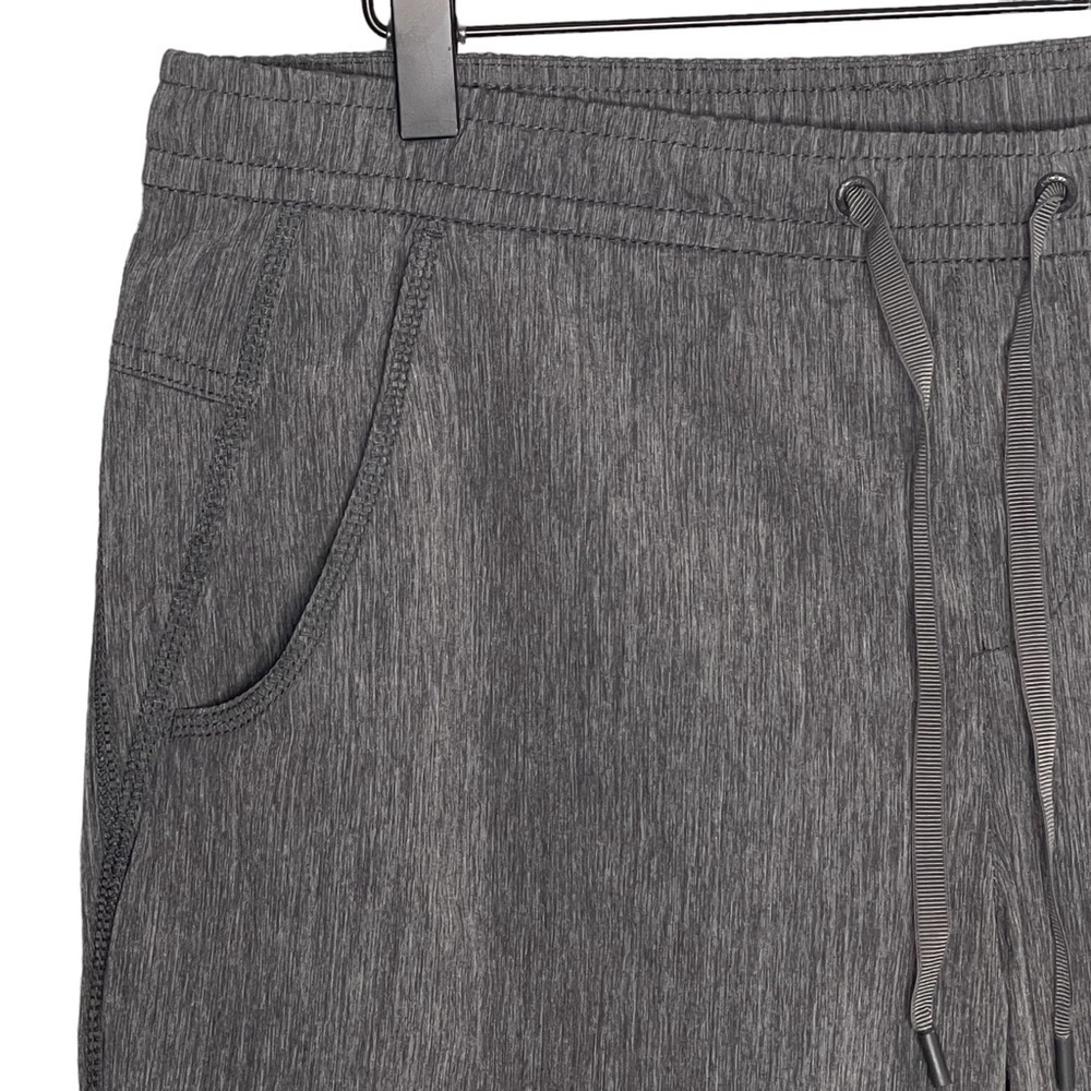 Eddie Bauer Travex Pant 10 Horizon Straight Leg Nylon Jogger Gray Hiking Outdoor - Picture 3 of 10